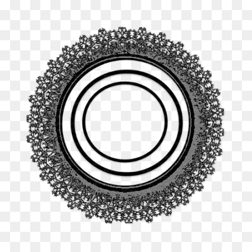 PNG-WebP > Lace Circle Flower Fr