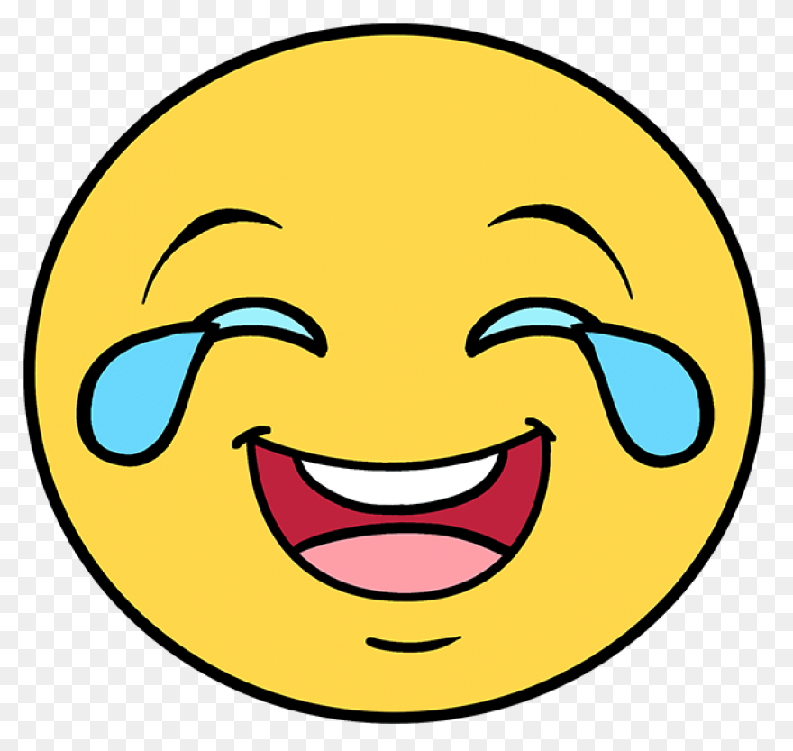 Laughing Crying Emoji Png Crying - Laughing
