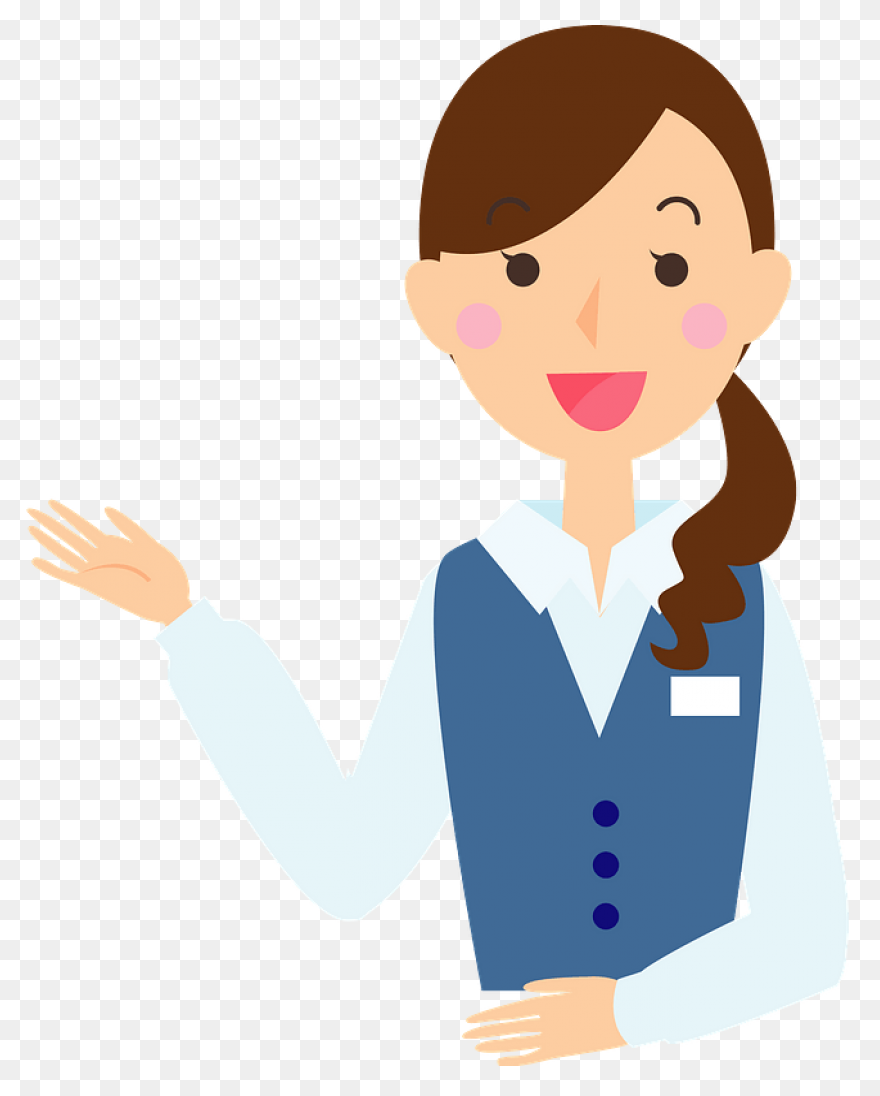 Office Lady Woman Clipart. Free - Lady