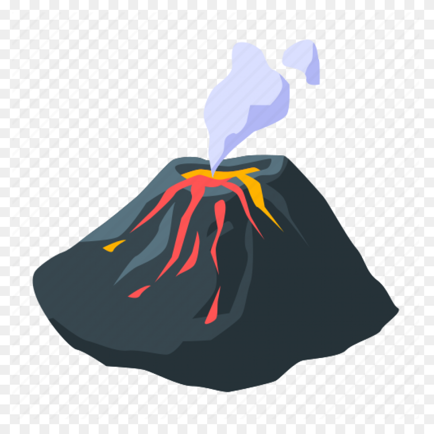 Lava - Pixel Art Gemstone Clipart -
