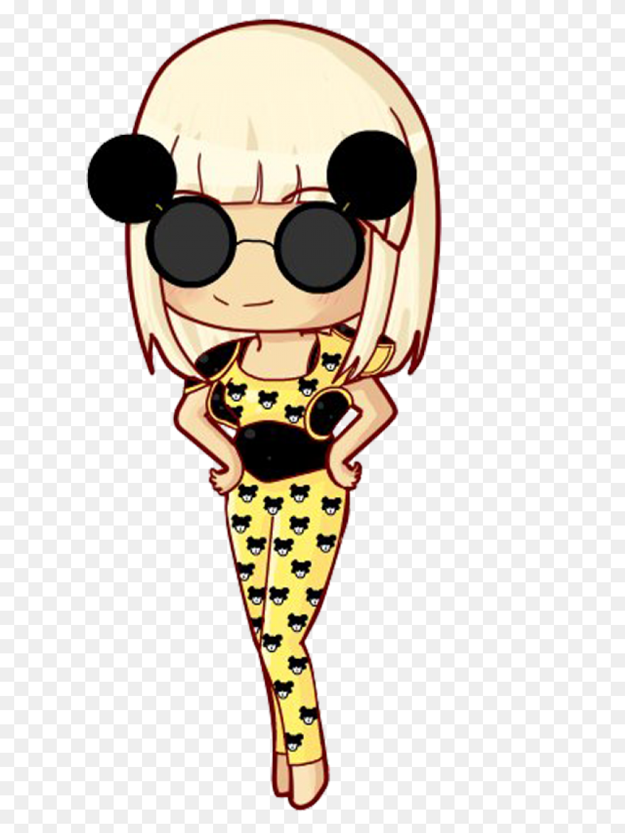 Lady Gaga Clipart Transparent - Log