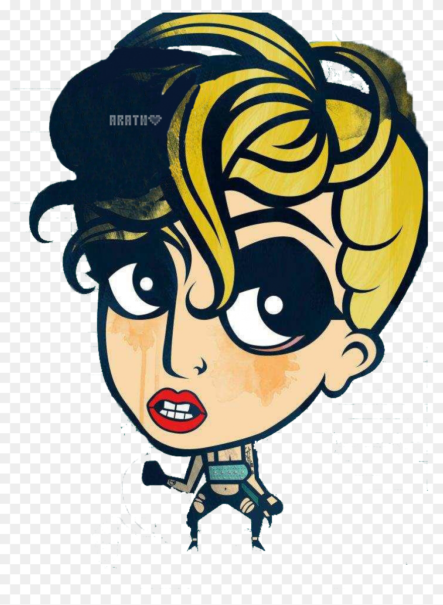Lady Gaga Clipart Transparent - Log