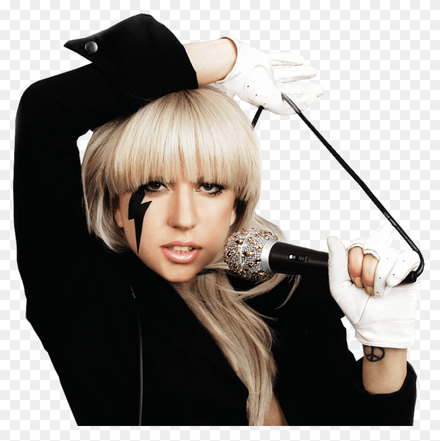 Lady Gaga Clipart Transparent - Log