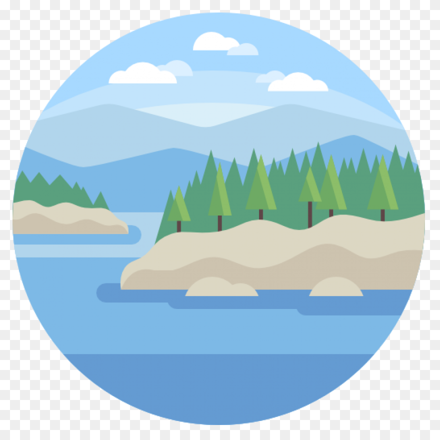 Natural Landscapeillustrationlandscapecoastal And Oceanic .com - Landscape Rocks