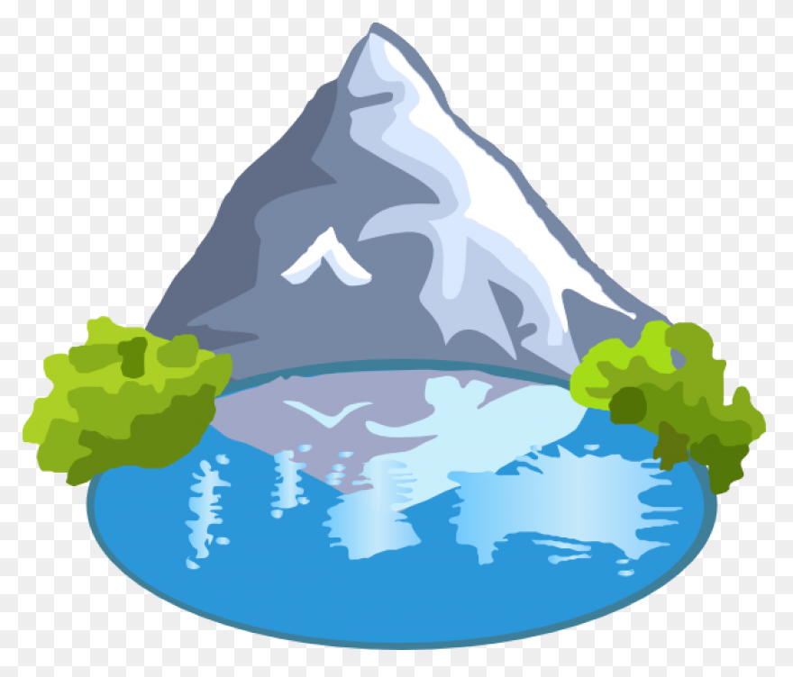 Mountain Lake Clipart - ClipartFlar