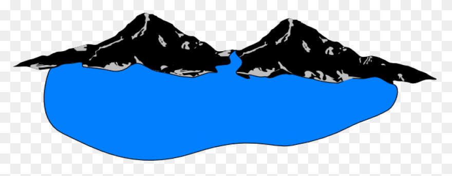 Mountain Lake Clipart  - Lake
