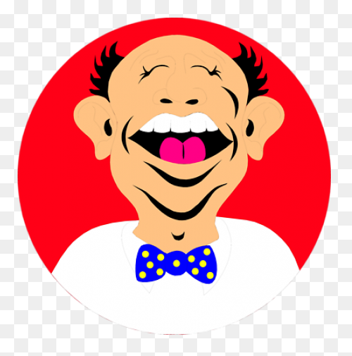 Laughing Man Clip Art - ClipartFlar