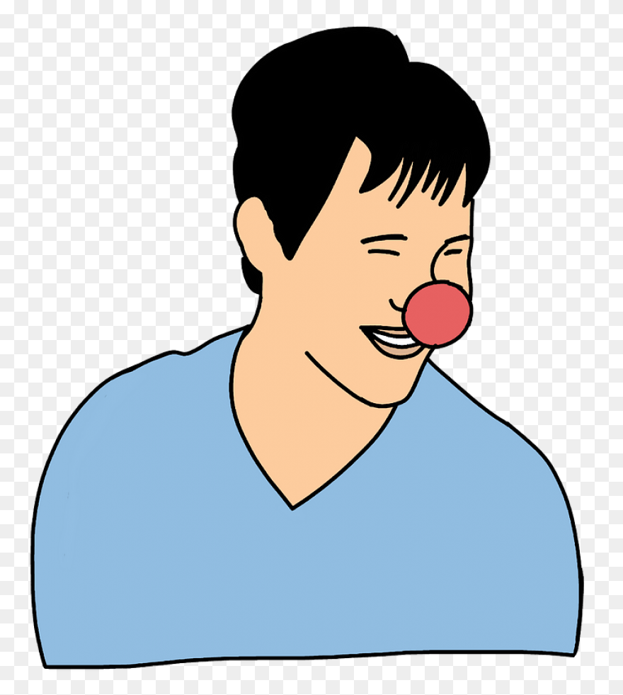 Laughing Man Clip Art - ClipartFlar