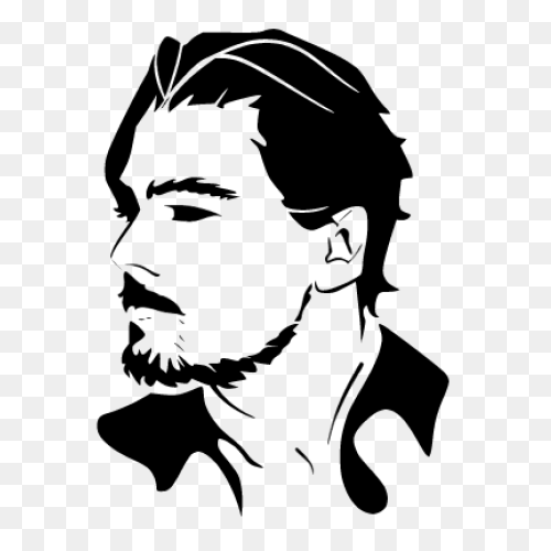 Leonardo Dicaprio High Quality Stencil - Leonardo Dicaprio