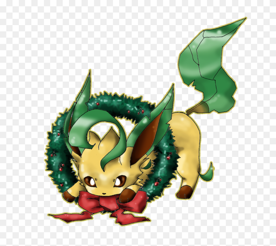 Christmas Leafeon - Leafeon