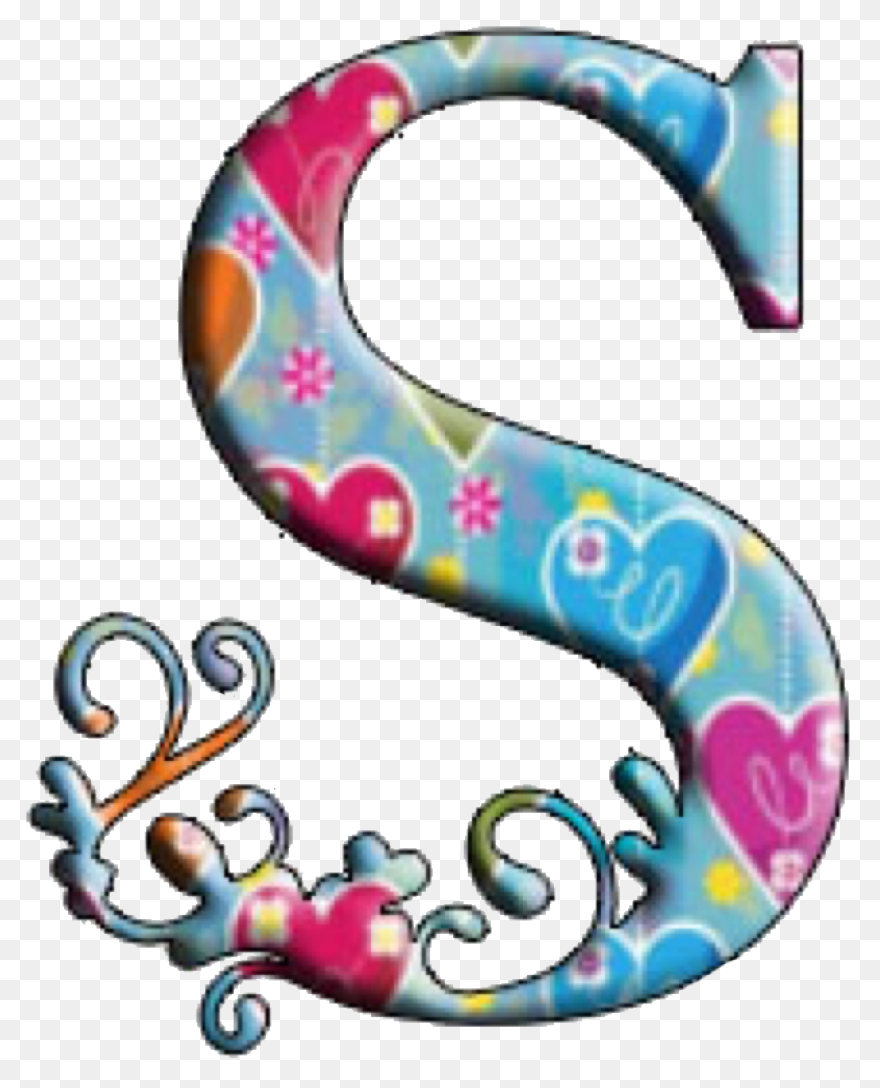 Free Alphabet Letters Clipart, Down