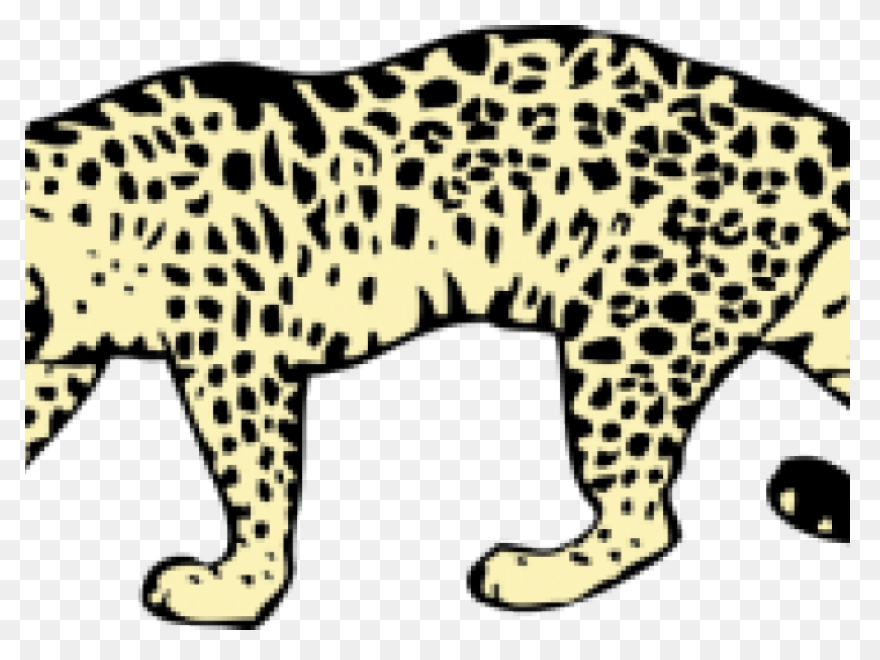 Sitting Leopard - ClipartFlare