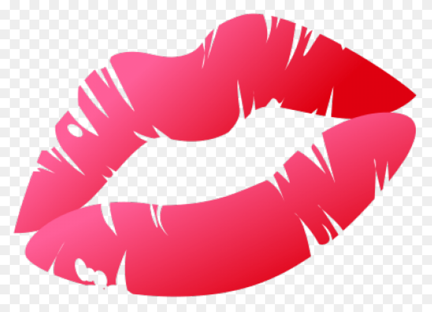 Lipstick Lips Pink Mouth Kiss Png I