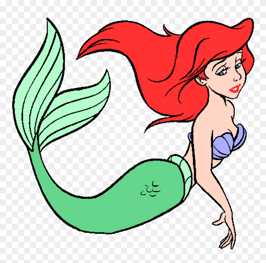 Little Mermaid Clipart | ClipartFla