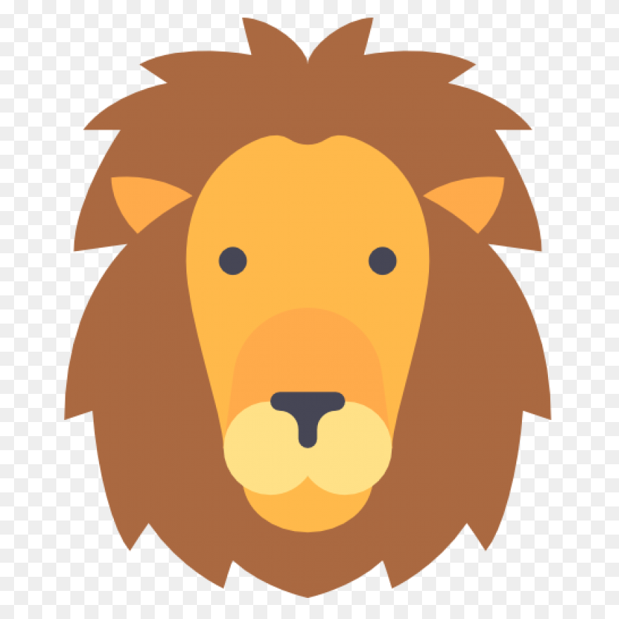 Lion Head Roaring PNG-WebP | Lion H
