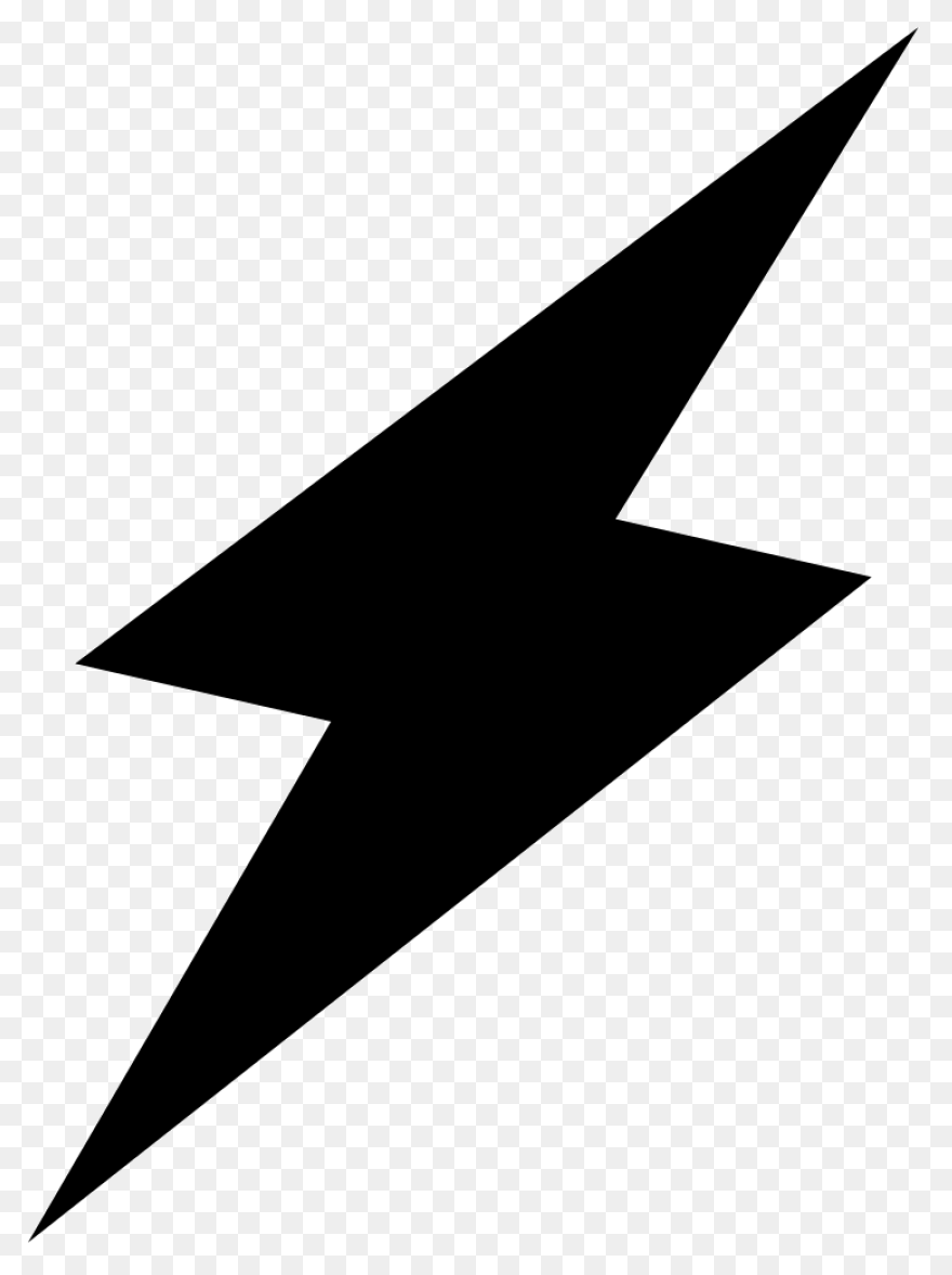 Red Lightning Bolt Icon - Free Red 