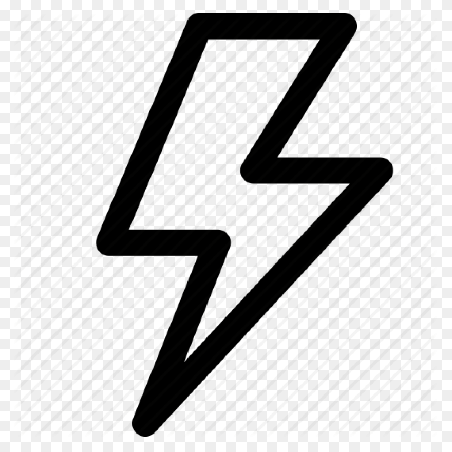 Red Lightning Bolt Icon - Free Red 