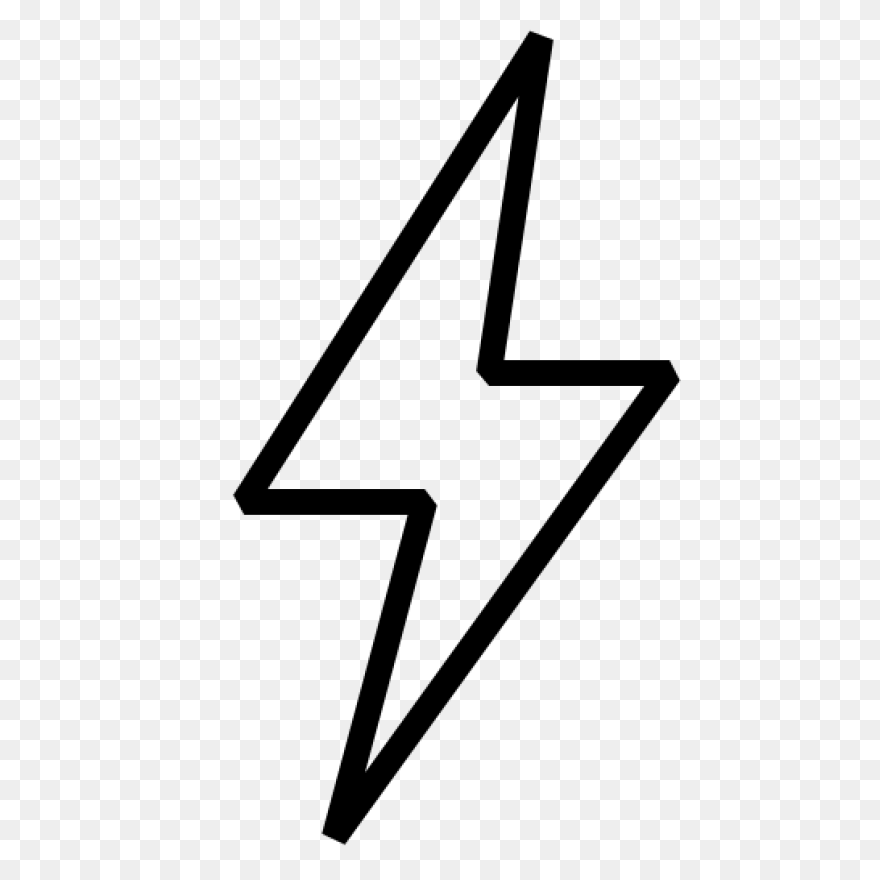 Red Lightning Bolt Icon - Free Red 