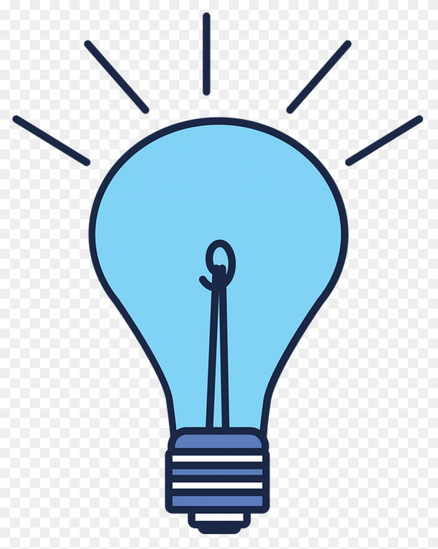 Black Light Bulb 2 Icon - Free Blac