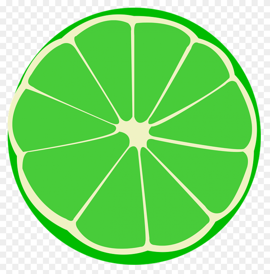 Lime Slice Clip Art At ClipartFlare