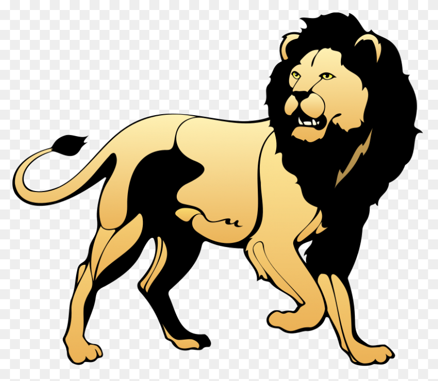 Lion Head Lion Logo Png Hd - Free D