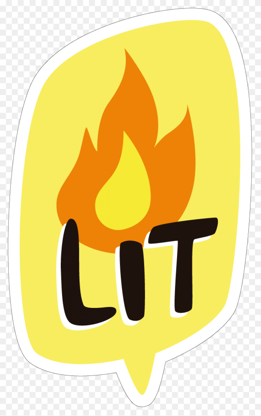 Fire, Cartoon, Lit, Flame, Light, F
