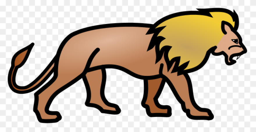 Lion Head Roaring PNG-WebP | Lion H