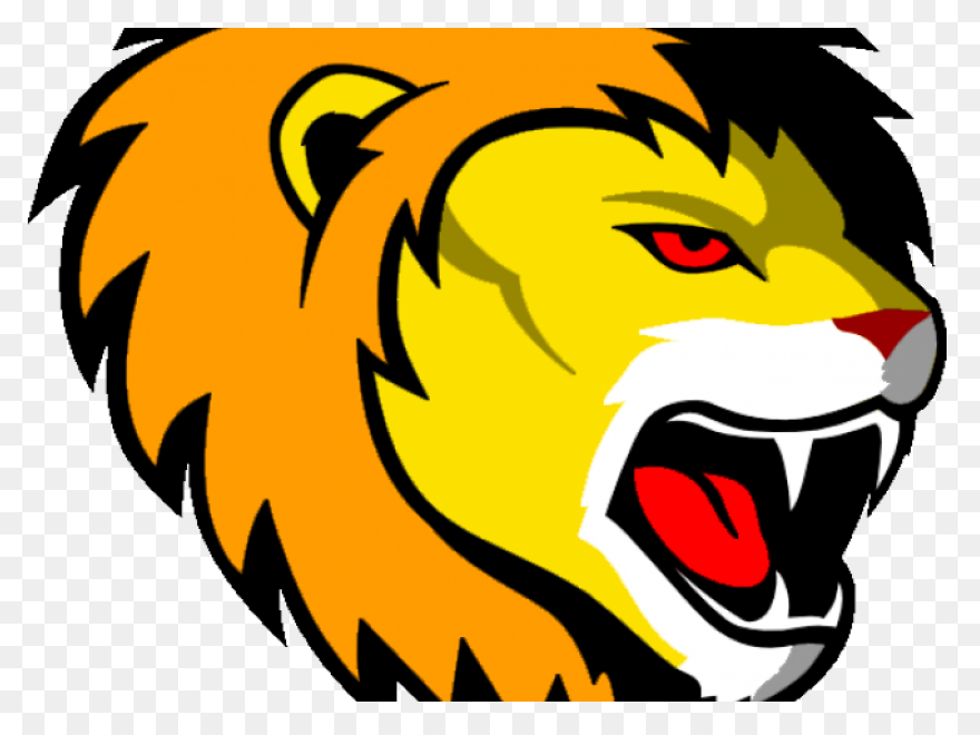 Lion Head Roaring PNG-WebP | Lion H