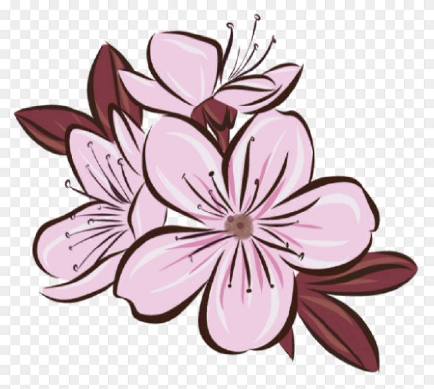 Sticker #april #sakura #flower #japan - Lilac