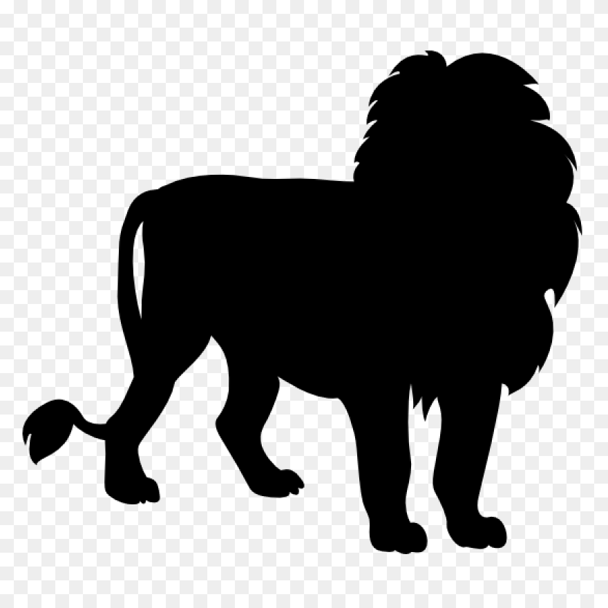Lion Vector Graphics Silhouette Ill