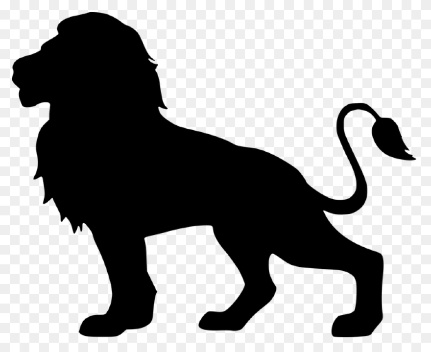 Lion Vector Graphics Silhouette Ill