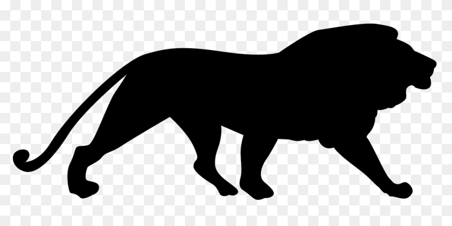 Lion Vector Graphics Silhouette Ill