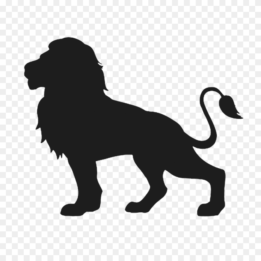 Lion Vector Graphics Silhouette Ill