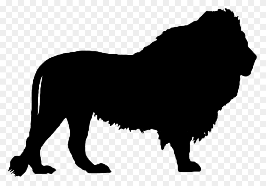 Lion Vector Graphics Silhouette Ill