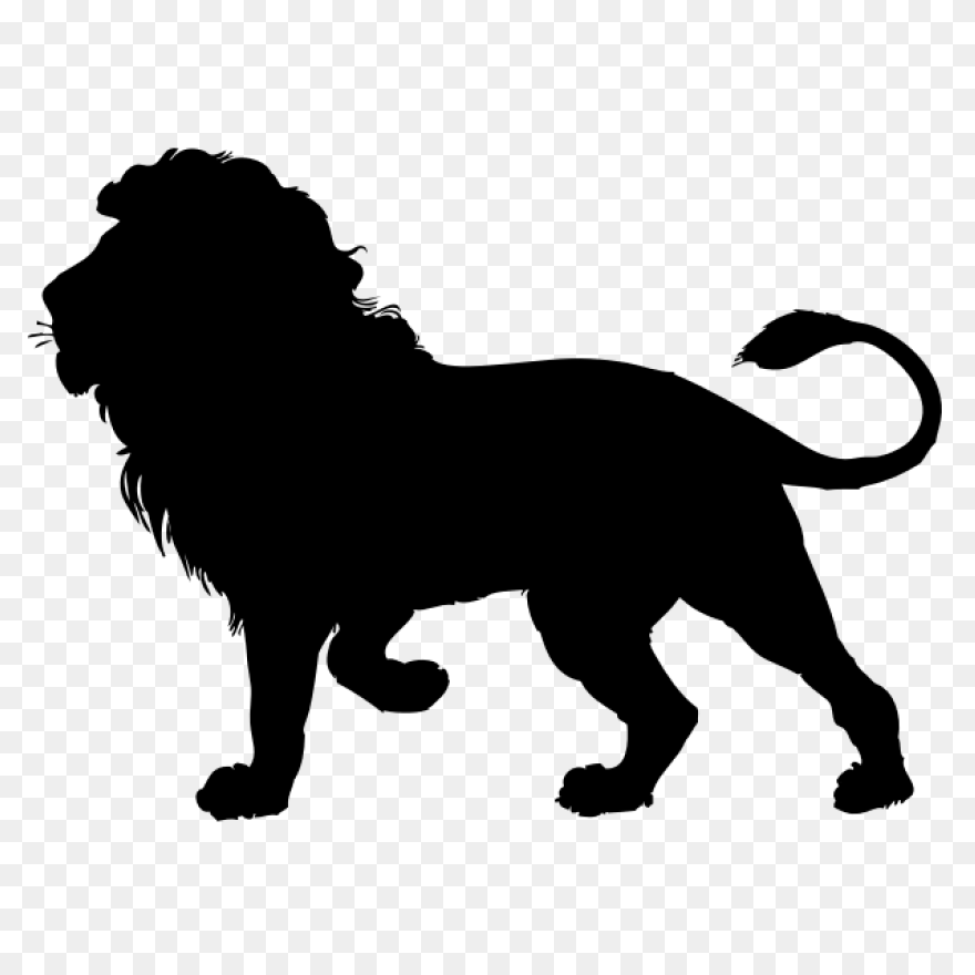 Lion Vector Graphics Silhouette Ill