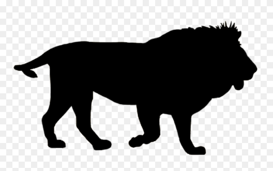 Lion Vector Graphics Silhouette Ill