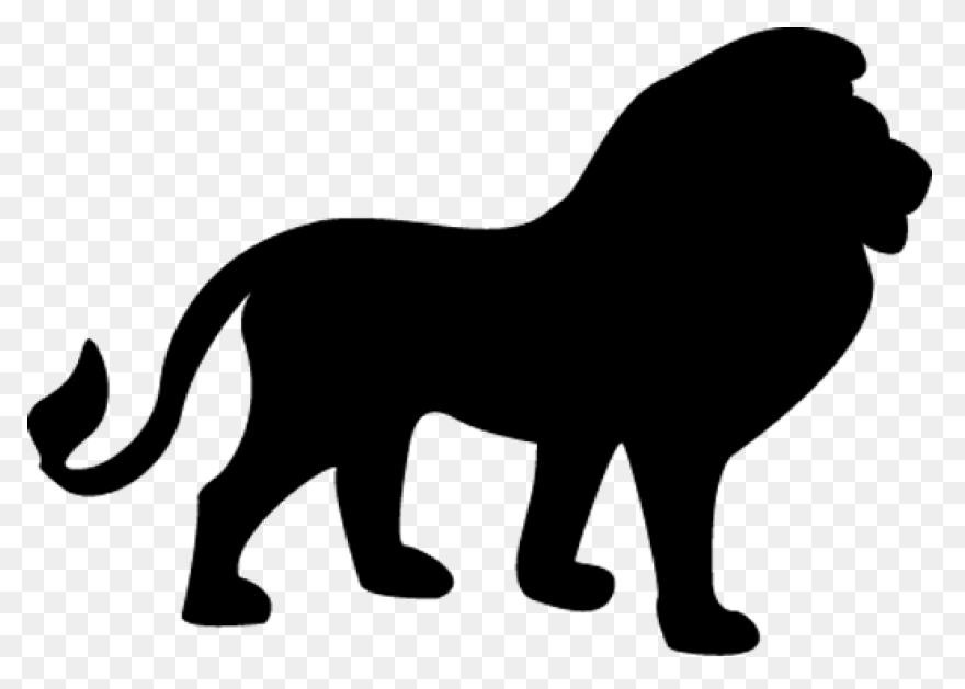 Lion Vector Graphics Silhouette Ill