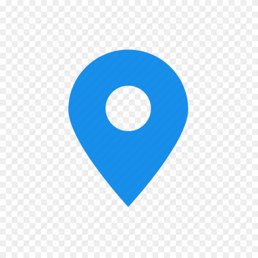 Blue Map Marker 2 Icon - Free Blue 