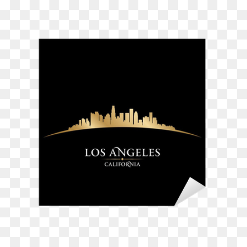 Silhouette Los Angeles Decal - Los 