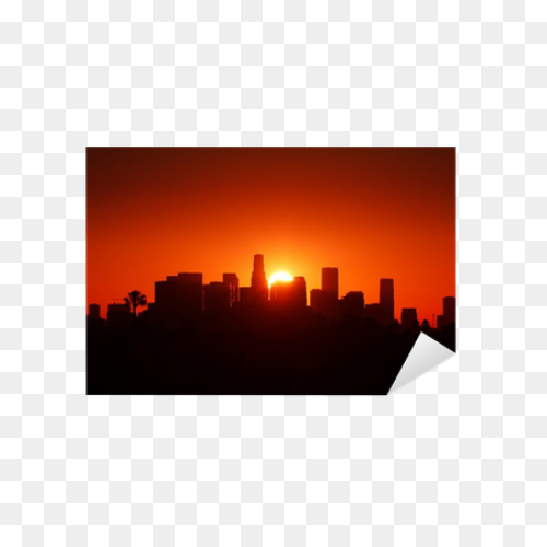 Silhouette Los Angeles Decal - Los 