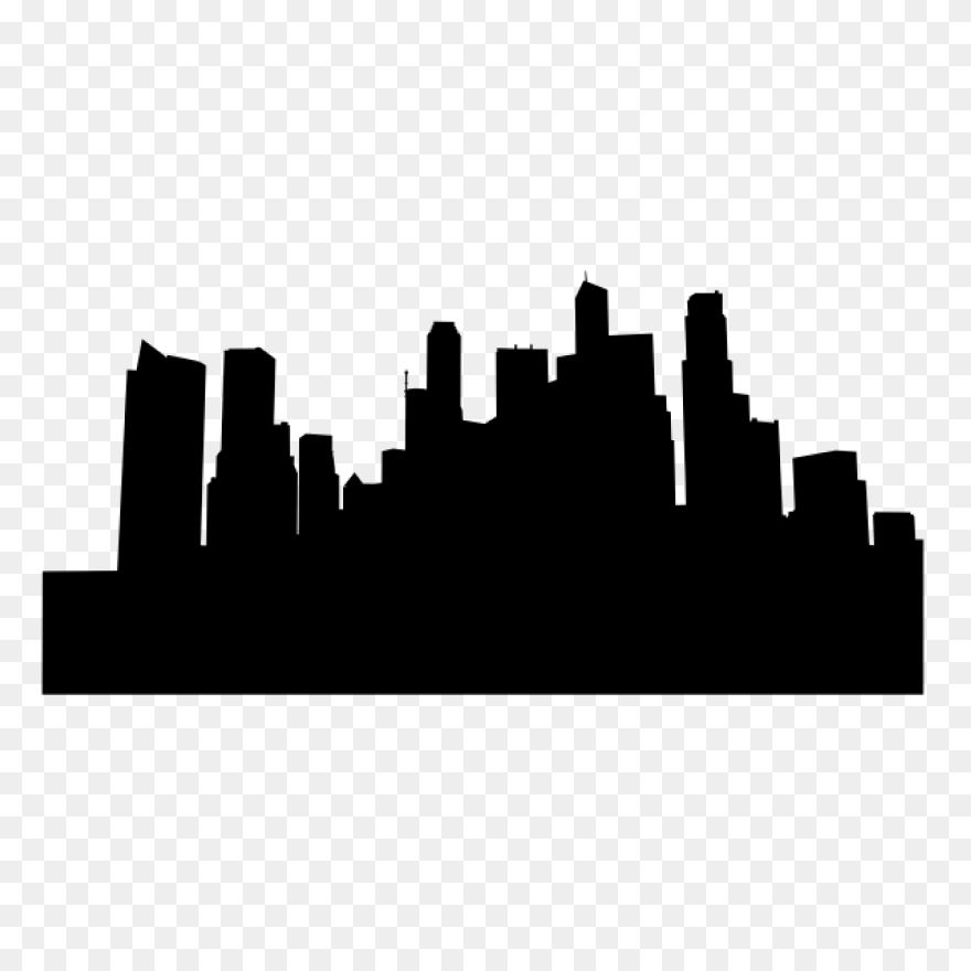 Silhouette Los Angeles Decal - Los 