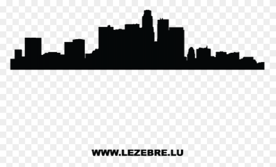 Los Angeles New York City Skyline W