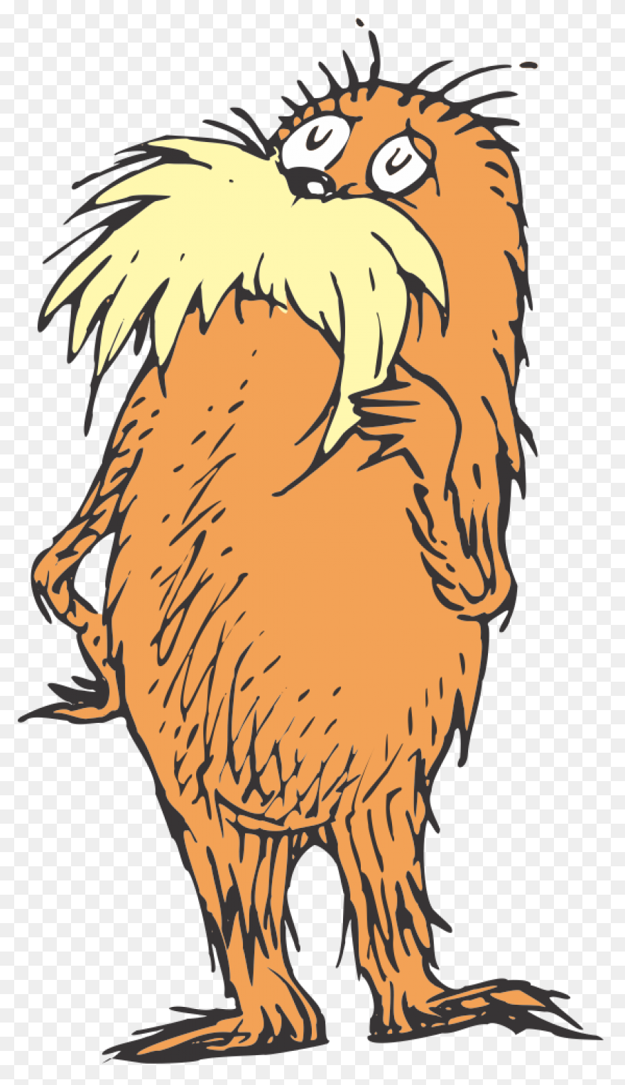 Tags - - Lorax Clipart - Png Downlo