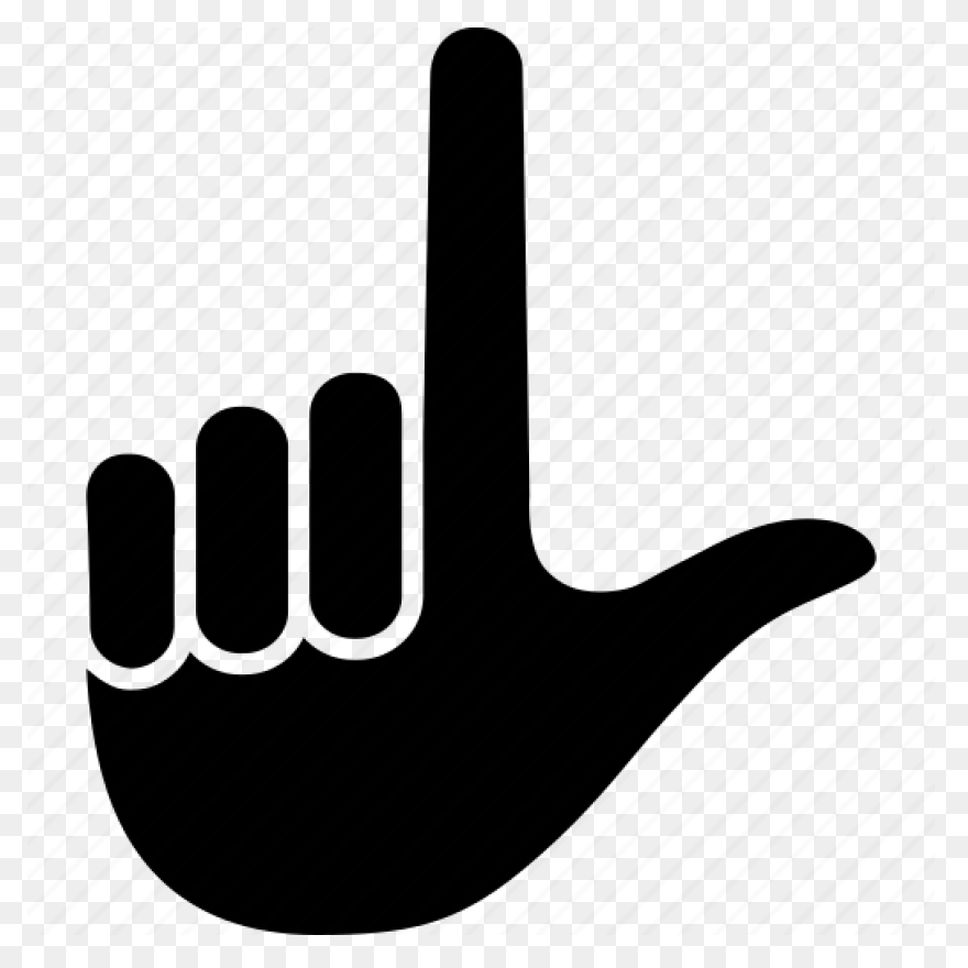 Loser, Loser Finger, Hand, Gesture,