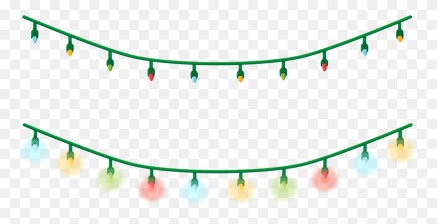 Banderines Luces Png Clipart - Larg