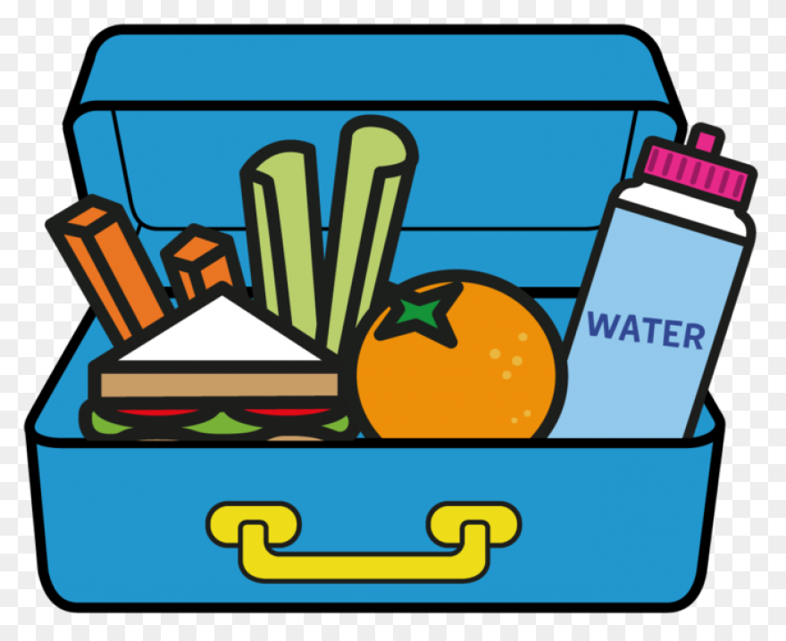 Drawing Of Lunch Bag With An Apple 