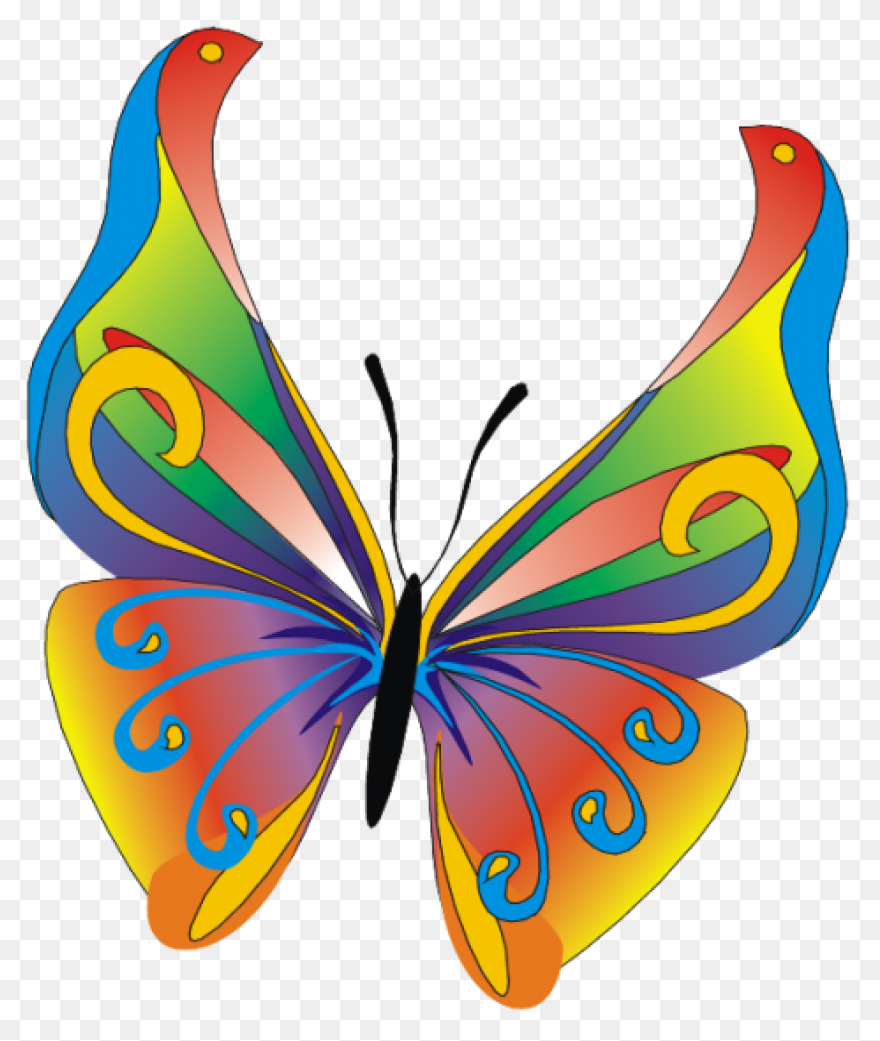 Transparent Blue And Green Deco But