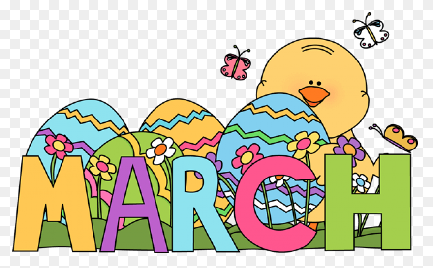 March Clipart. Free Download Transp