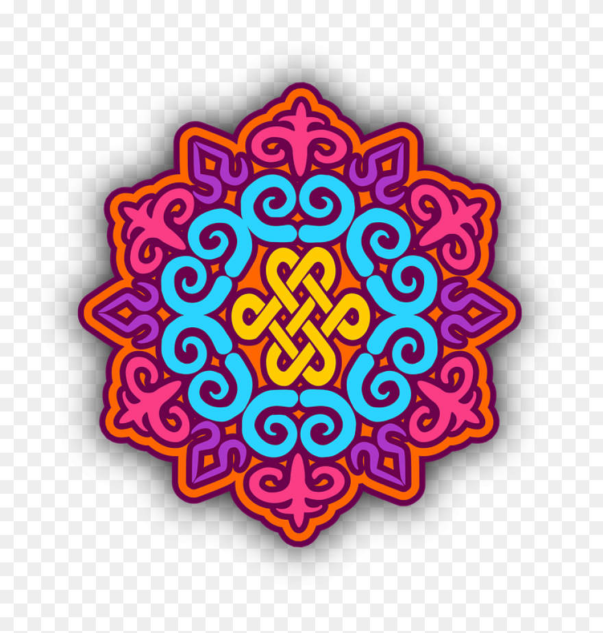 Mandala Vector Template #88