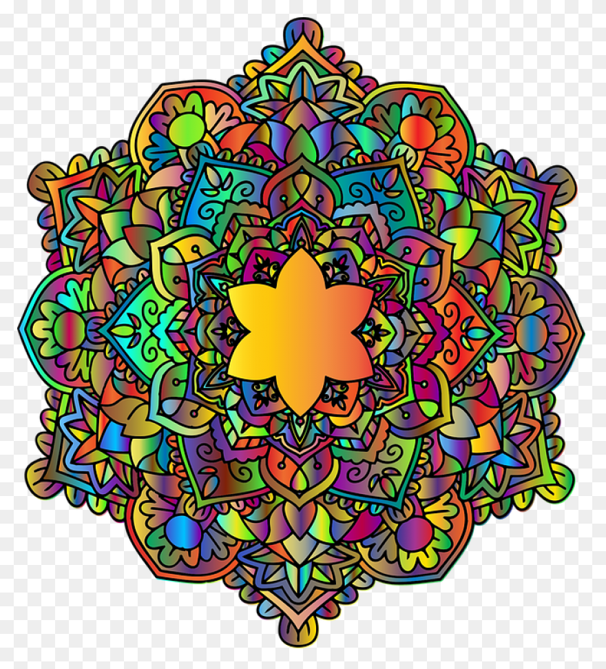 Mandala Vector Template #88